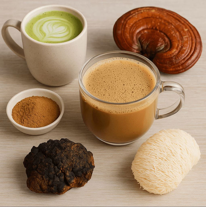 Remplacer le café naturellement : les meilleures alternatives à base de champignons adaptogènes