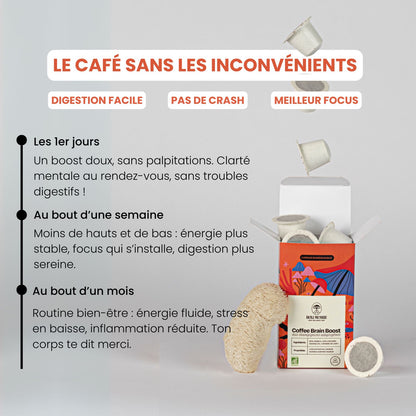 Café FOCUS champignon - CAPSULES