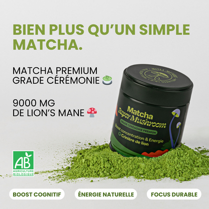Matcha adaptogène - PRÉCOMMANDE